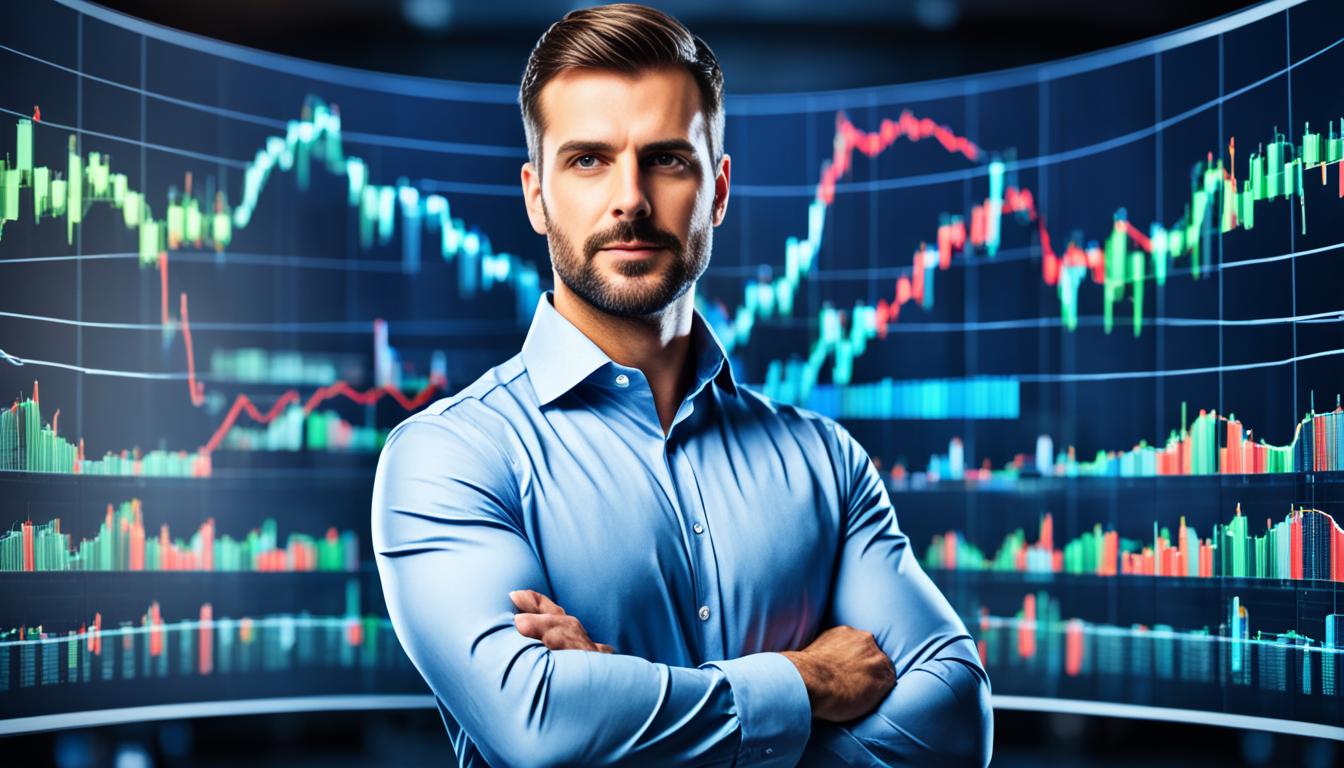 Confident and focused: A successful trader navigates the market with strategy, discipline, and sharp decision-making skills.