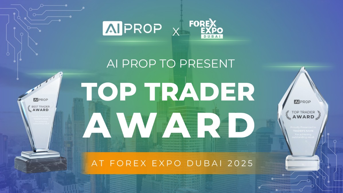 AI Prop to present TOP TRADER AWARD at Forex Expo Dubai 2025