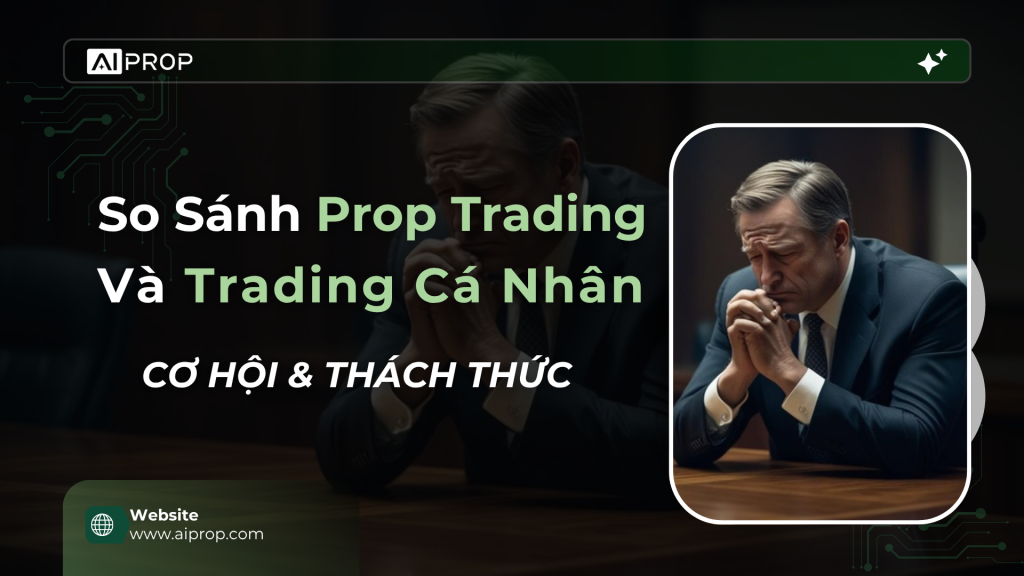 Banner So sánh Prop Trading và Trading cá nhân: cơ hội và thách thức, người đàn ông trầm tư